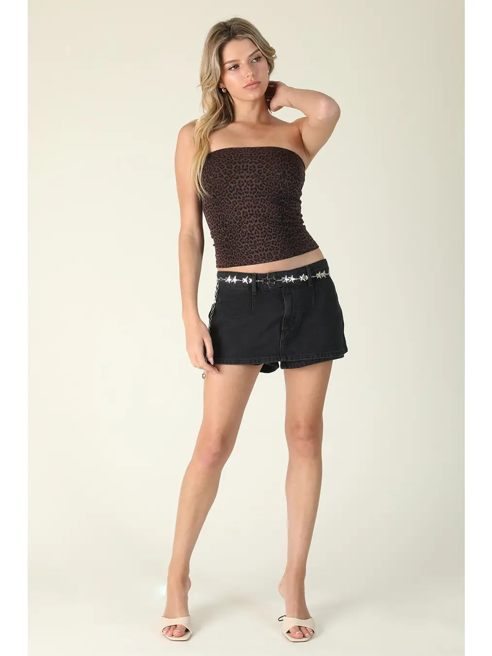 Leopard Tube Top