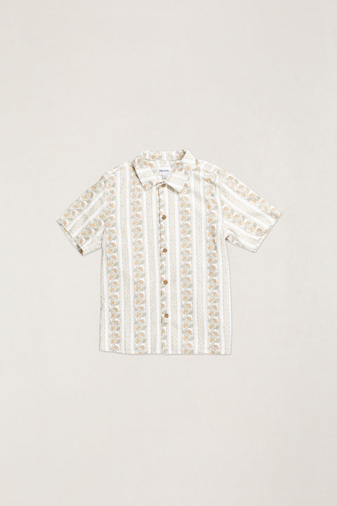 paisley stripe ss shirt