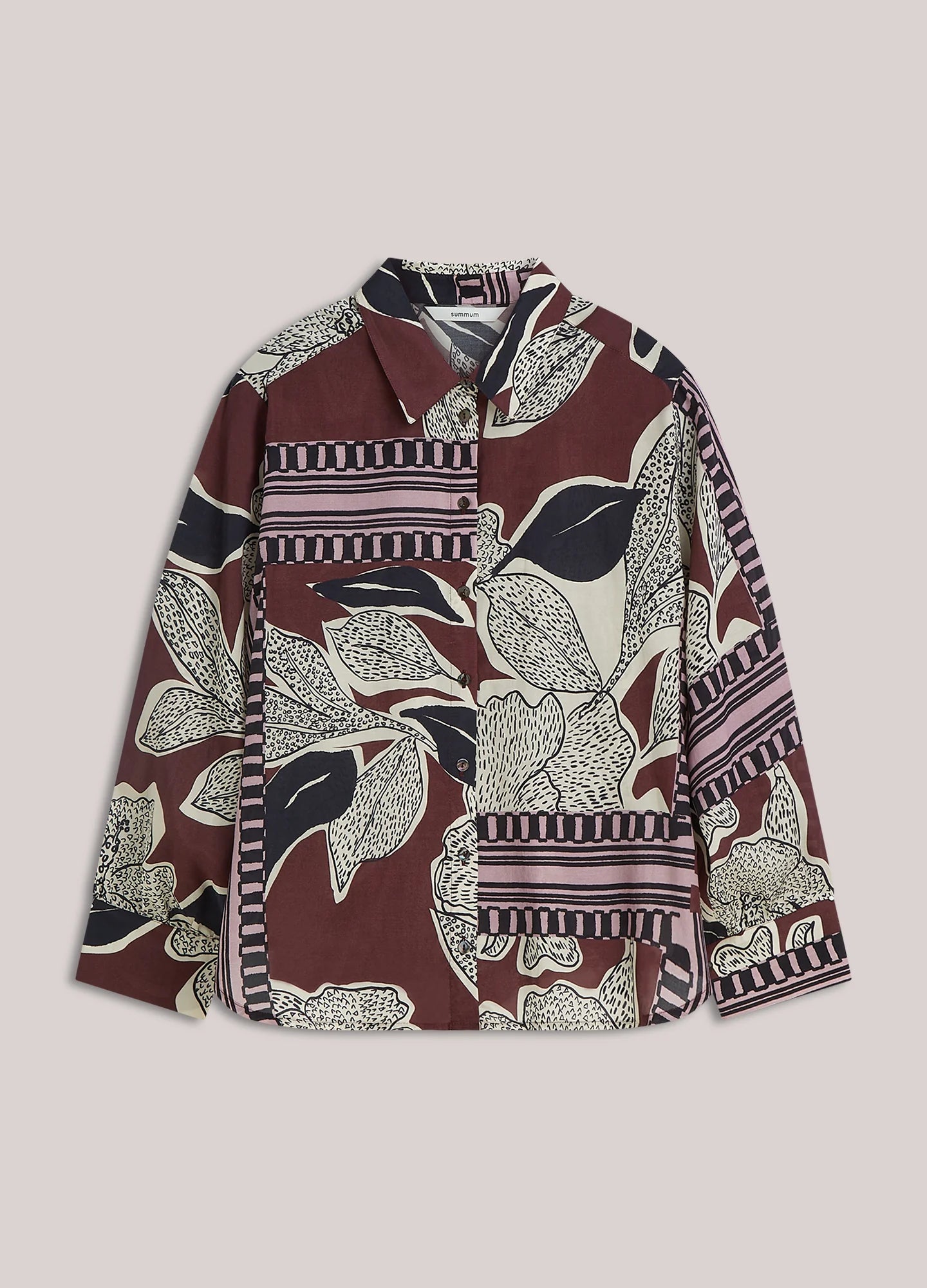 Scarf Print Blouse