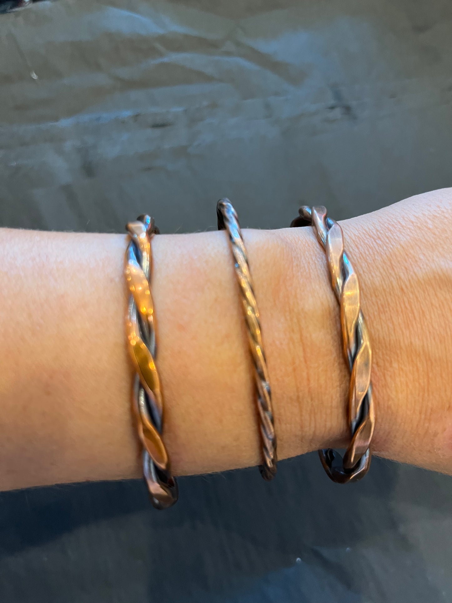 Medium Copper Bracelets