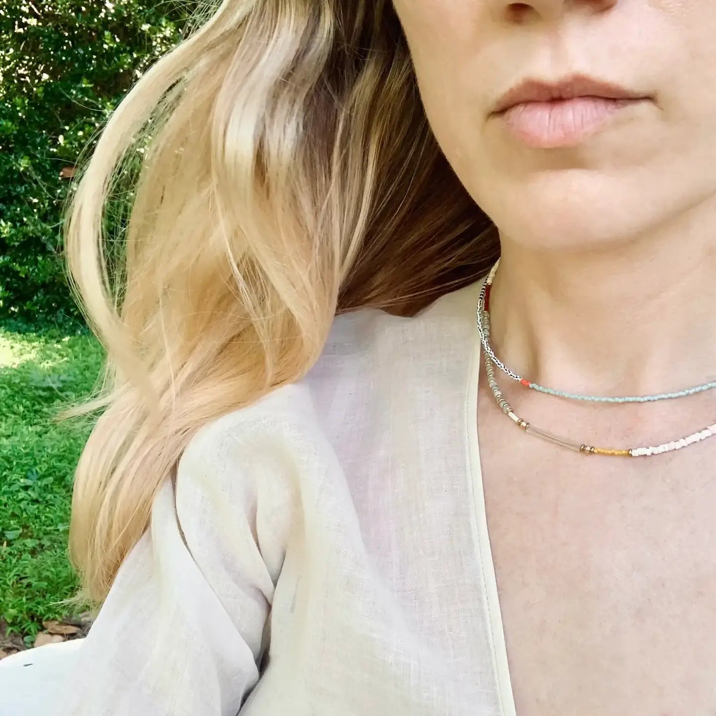 Mosaic Necklace in Palm Springs
