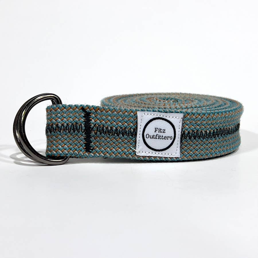 Belt made from retired climbing rope