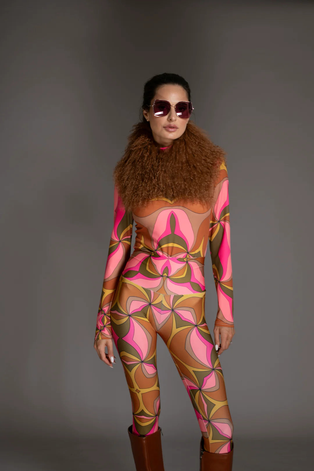 Abstract Leggings