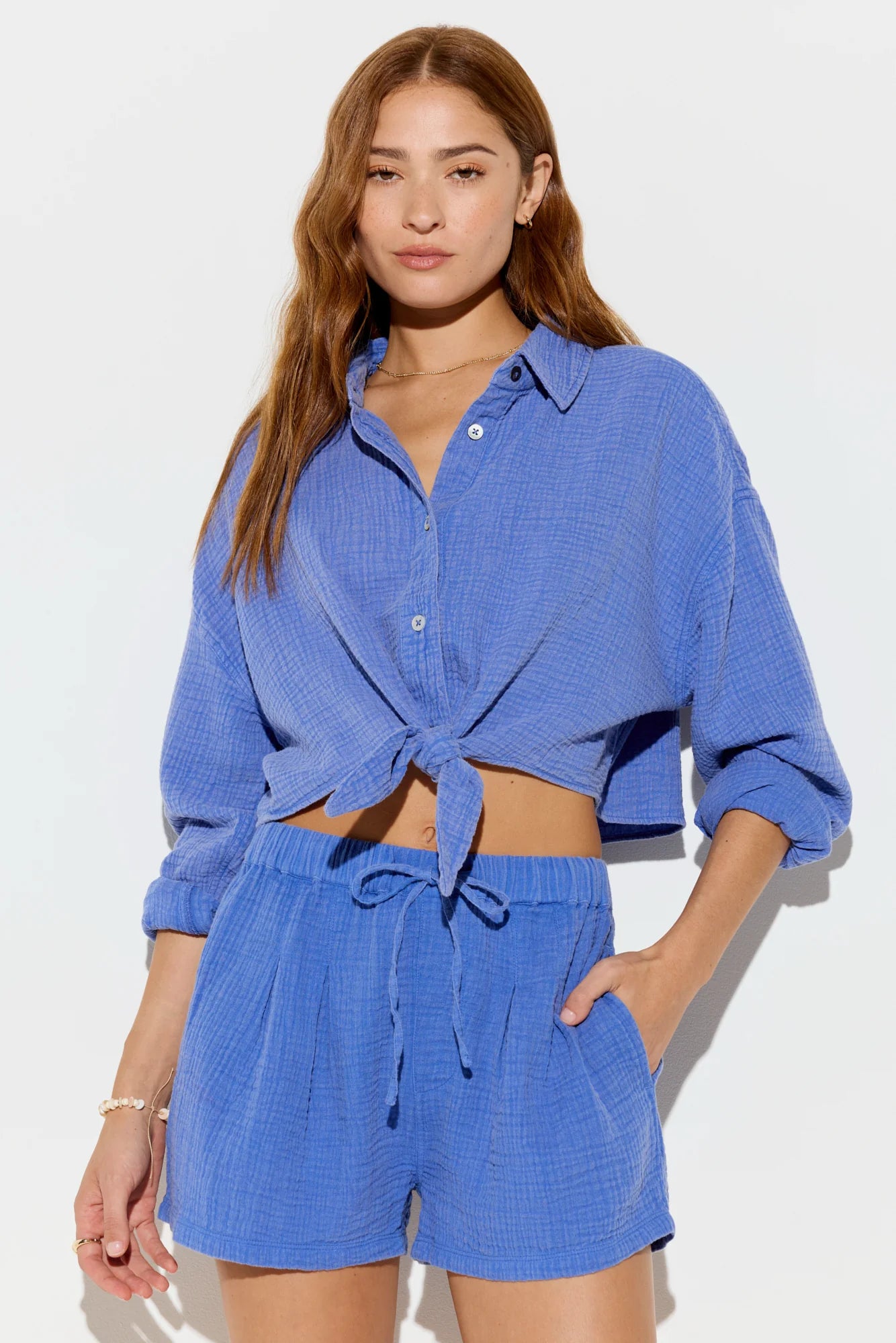 Ridge Gauze Short