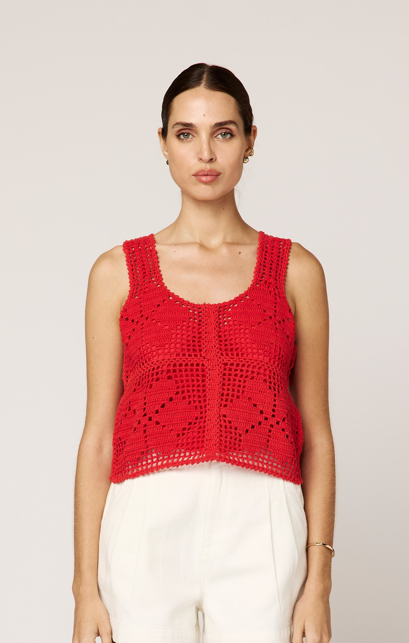 Miyuki Crochet Top