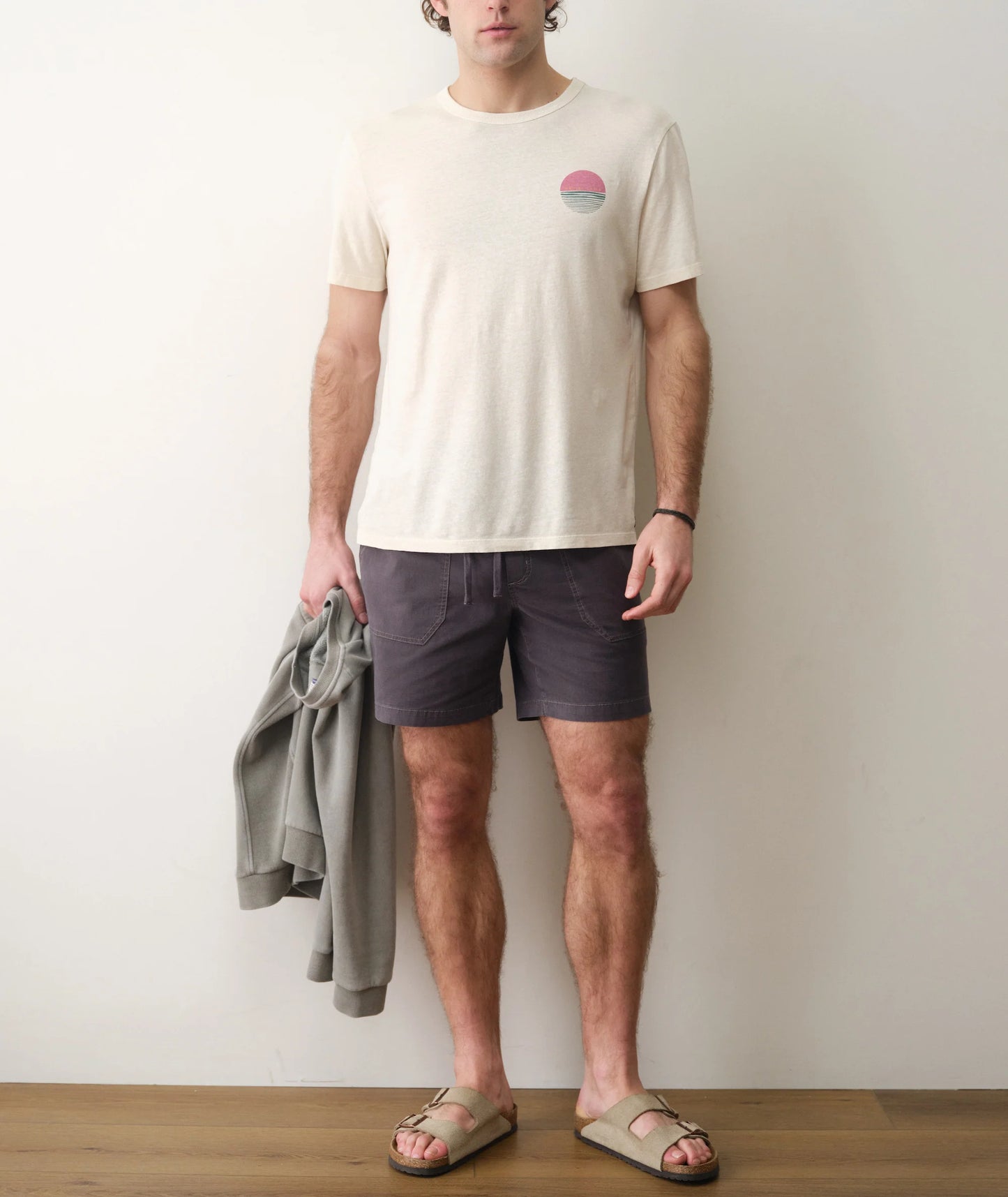 relaxed hemp cotton graphic tee