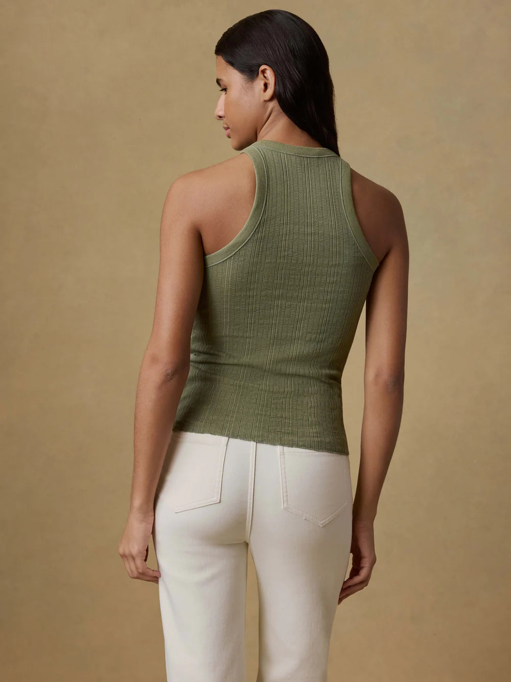 Paradise Pointelle Tank