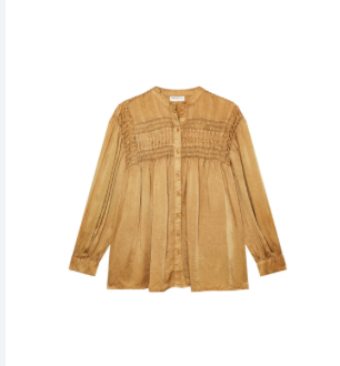 Opera Aida Blouse- Mustard