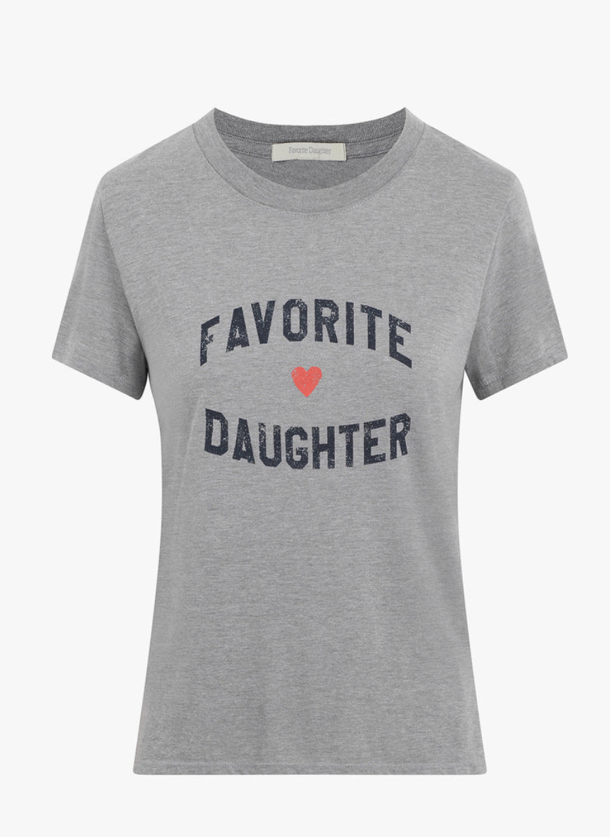 Heather Grey Favorite Daughter Tee