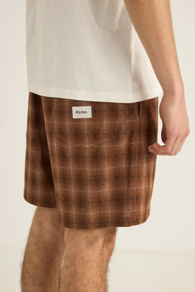 Shadow Check Jam Short