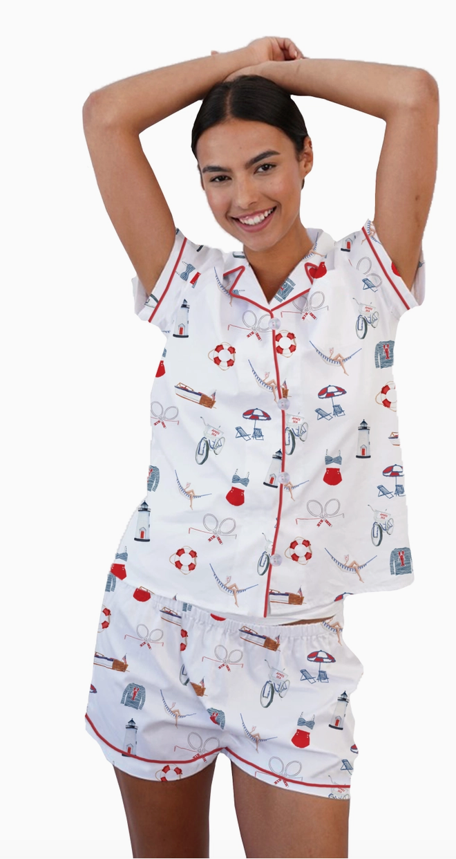 Apres Sea Short Pajama Set
