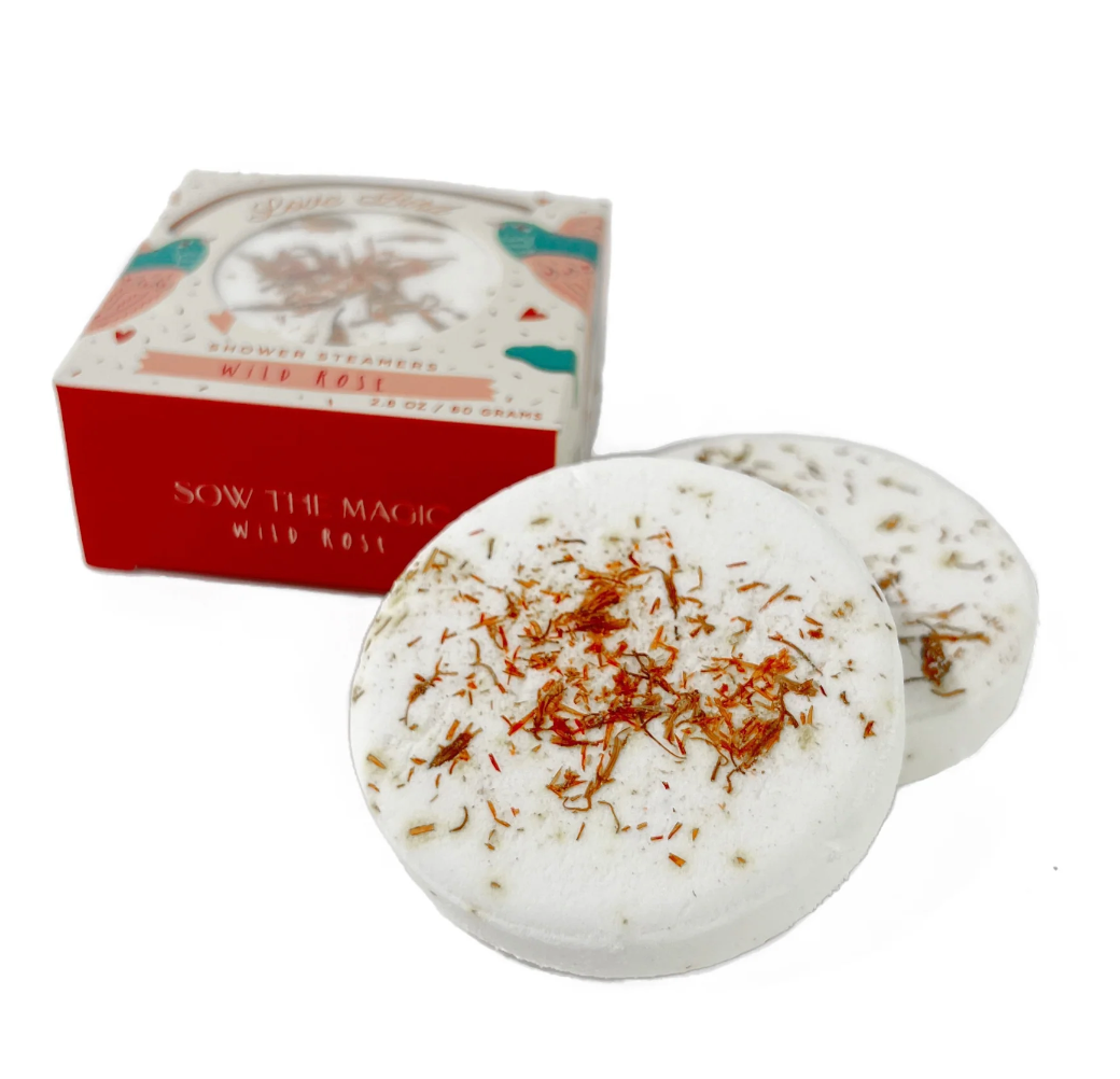 Love Bird Wild Rose Shower Steamer