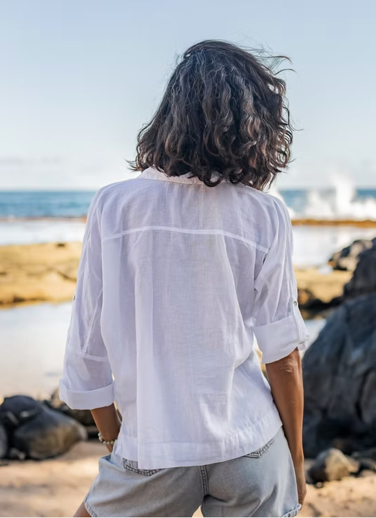 Fairy Button Up Boxy Blouse