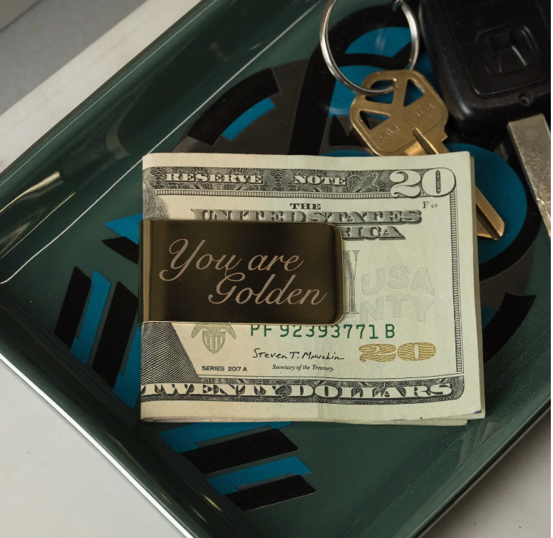 You Are Golden Money Clip