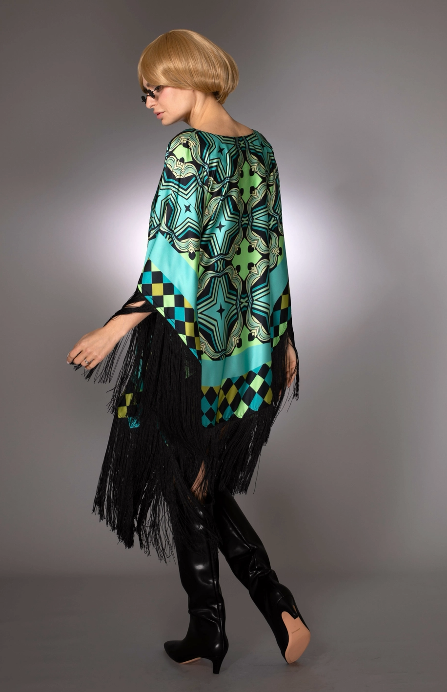 Stars Fringed Kaftan