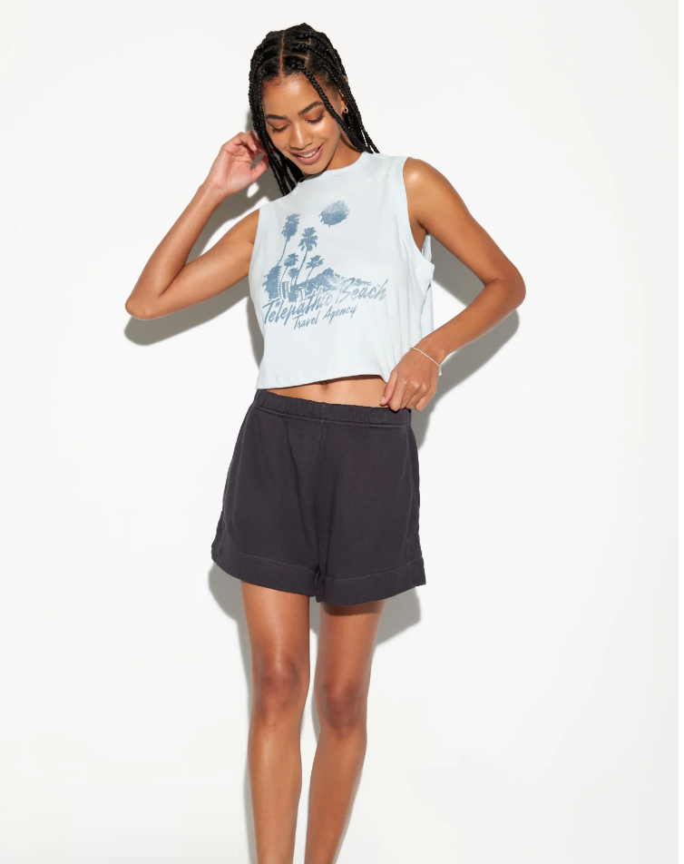 Telepathic Crawford Crop Tank