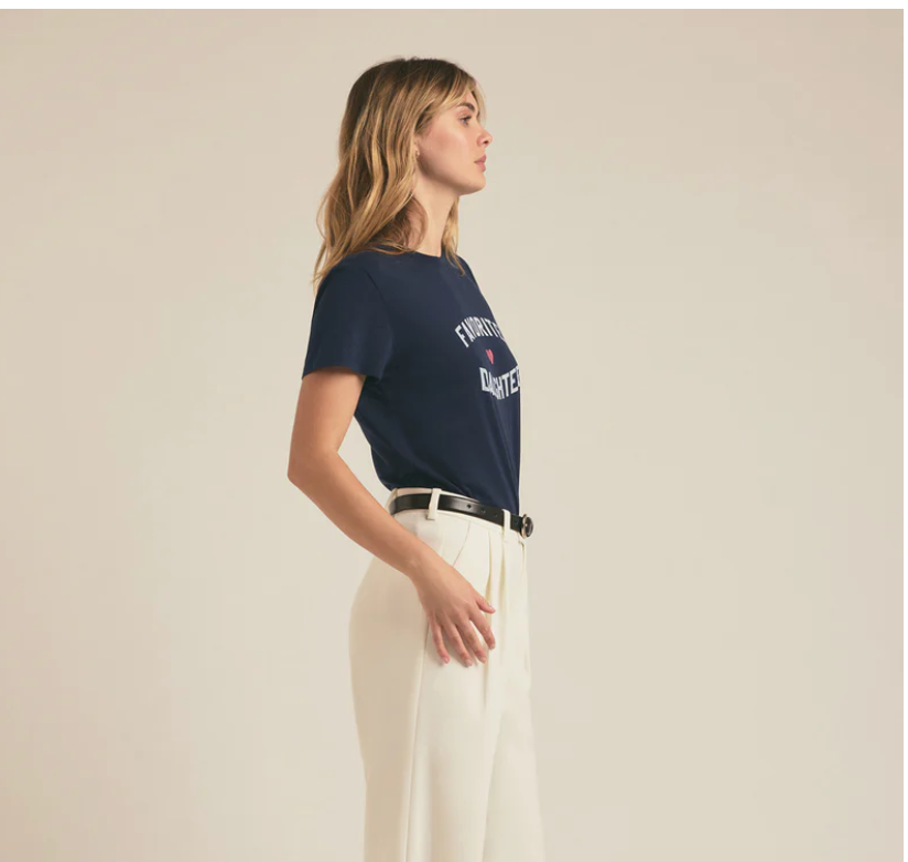 Navy Favorite Daughter Tee