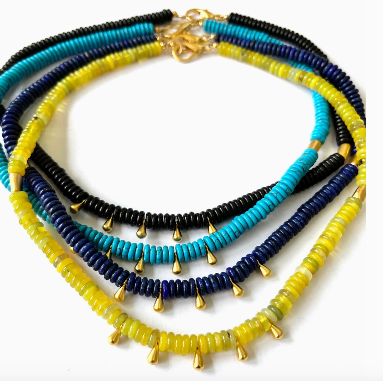 Tropicali Collar Necklace / Lapis