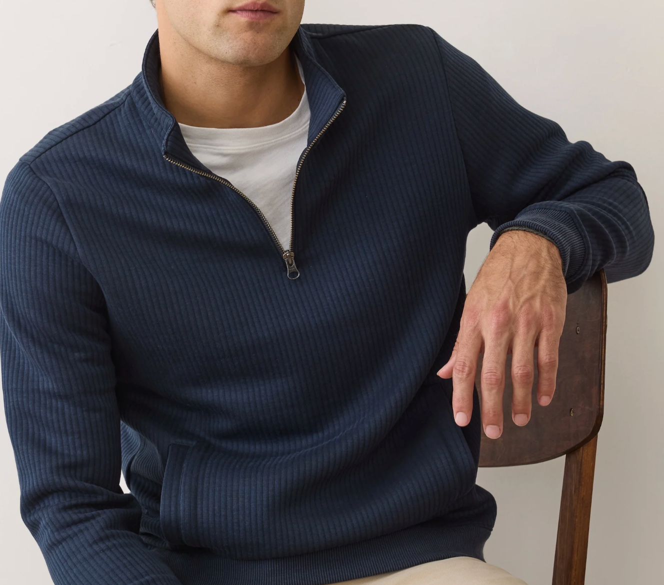 Corbet Quilted Quarter Zip