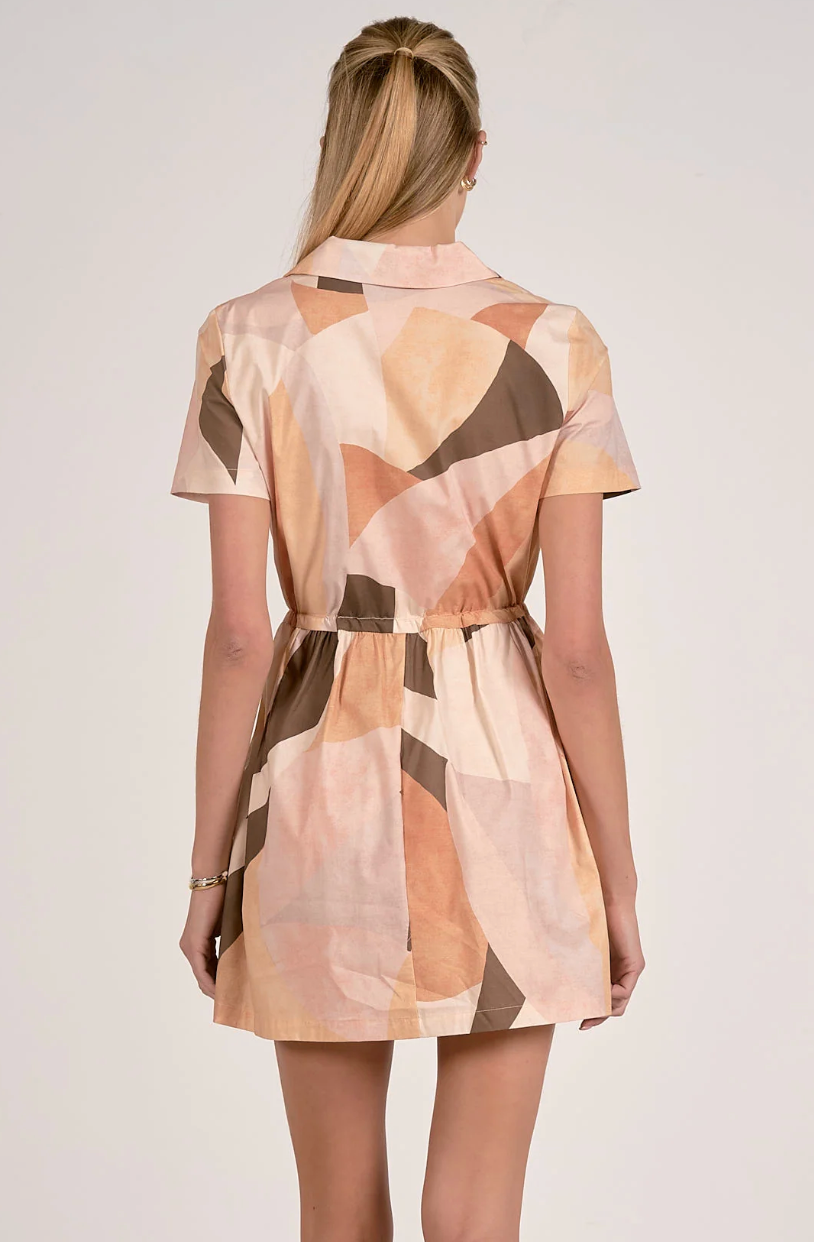 Neutral Prism Dress