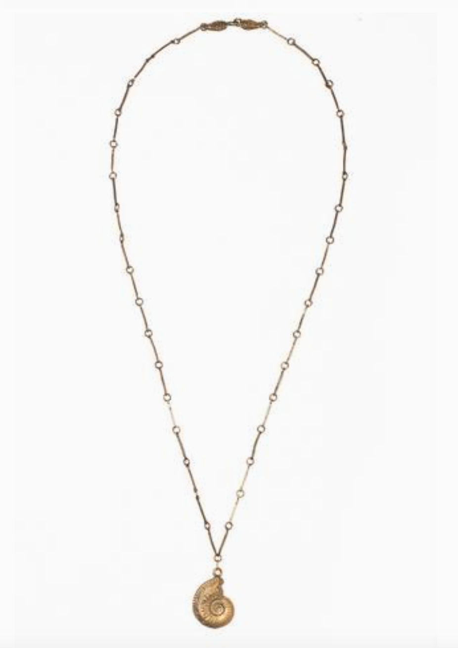 Ammonite Shell Necklace