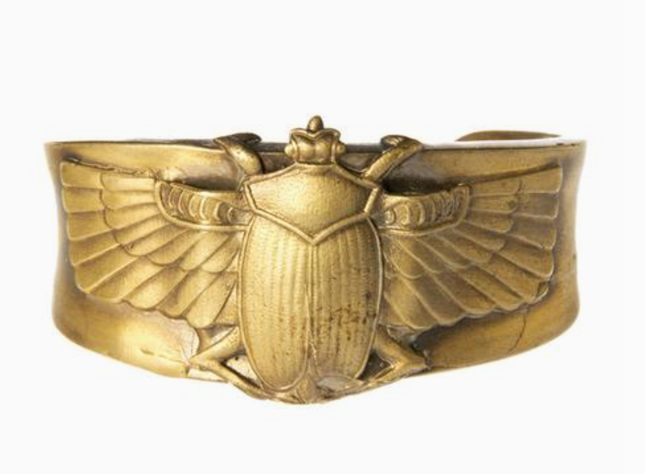 Deco Scarab Cuff