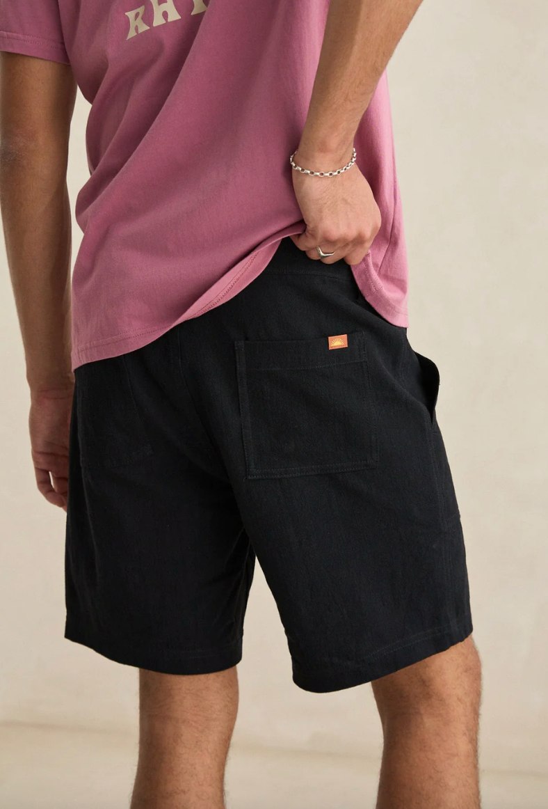 Worn Path Textured Linen Short