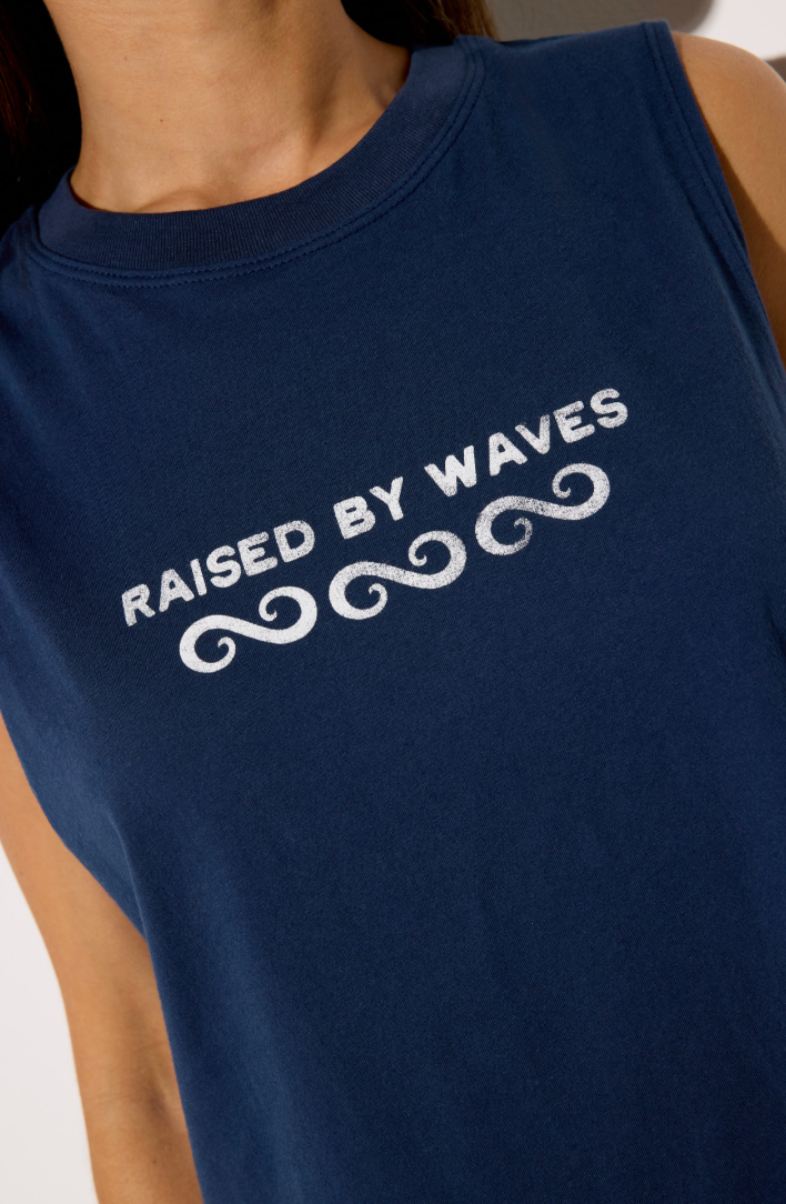 raised by waves vibe tank