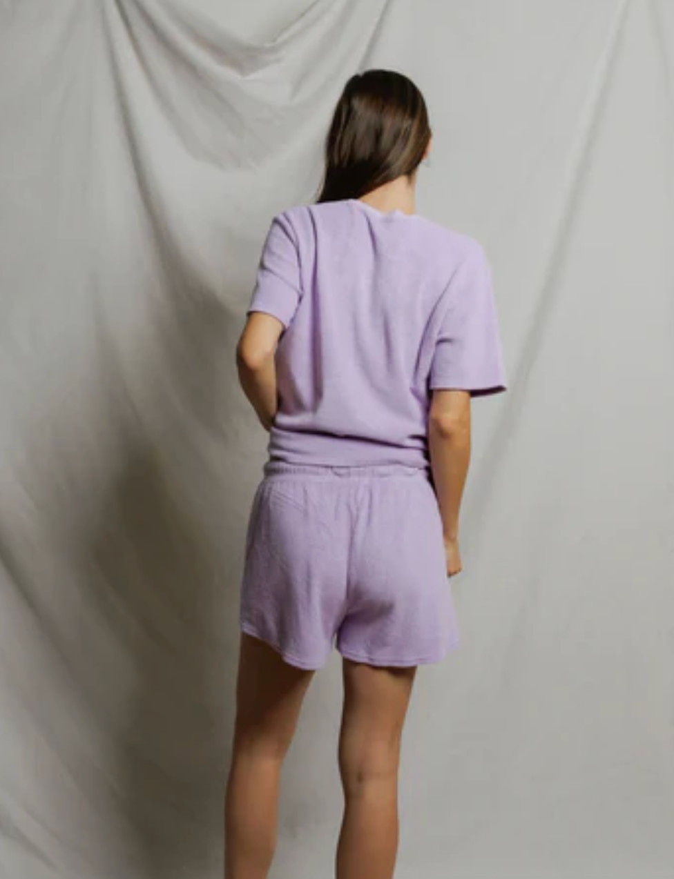Summer terry sweat shorts