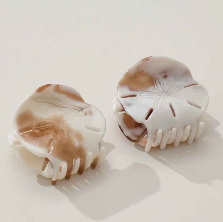 Sand Dollar Hair Clip