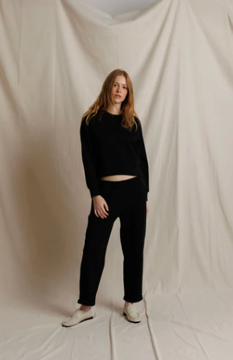 Sutton - Pureform Cuffed Pants With Pockets