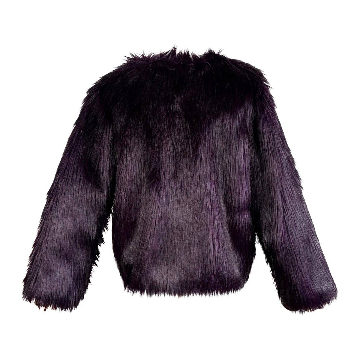 Shadow Amethyst Faux Fur Jacket
