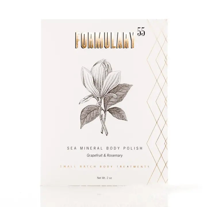 Sea Mineral Body Polish Scrub - Grapefruit & Rosemary
