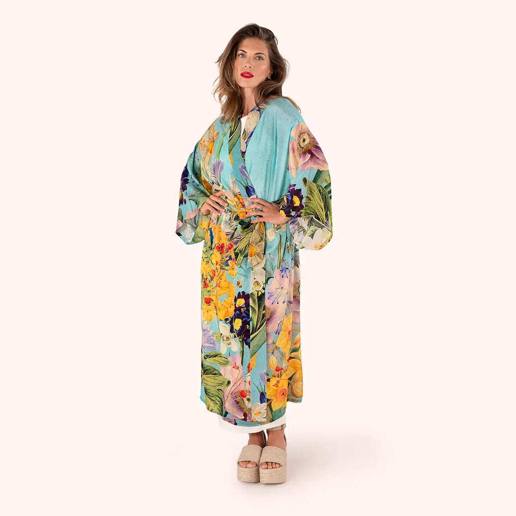 Long Kimono Gown