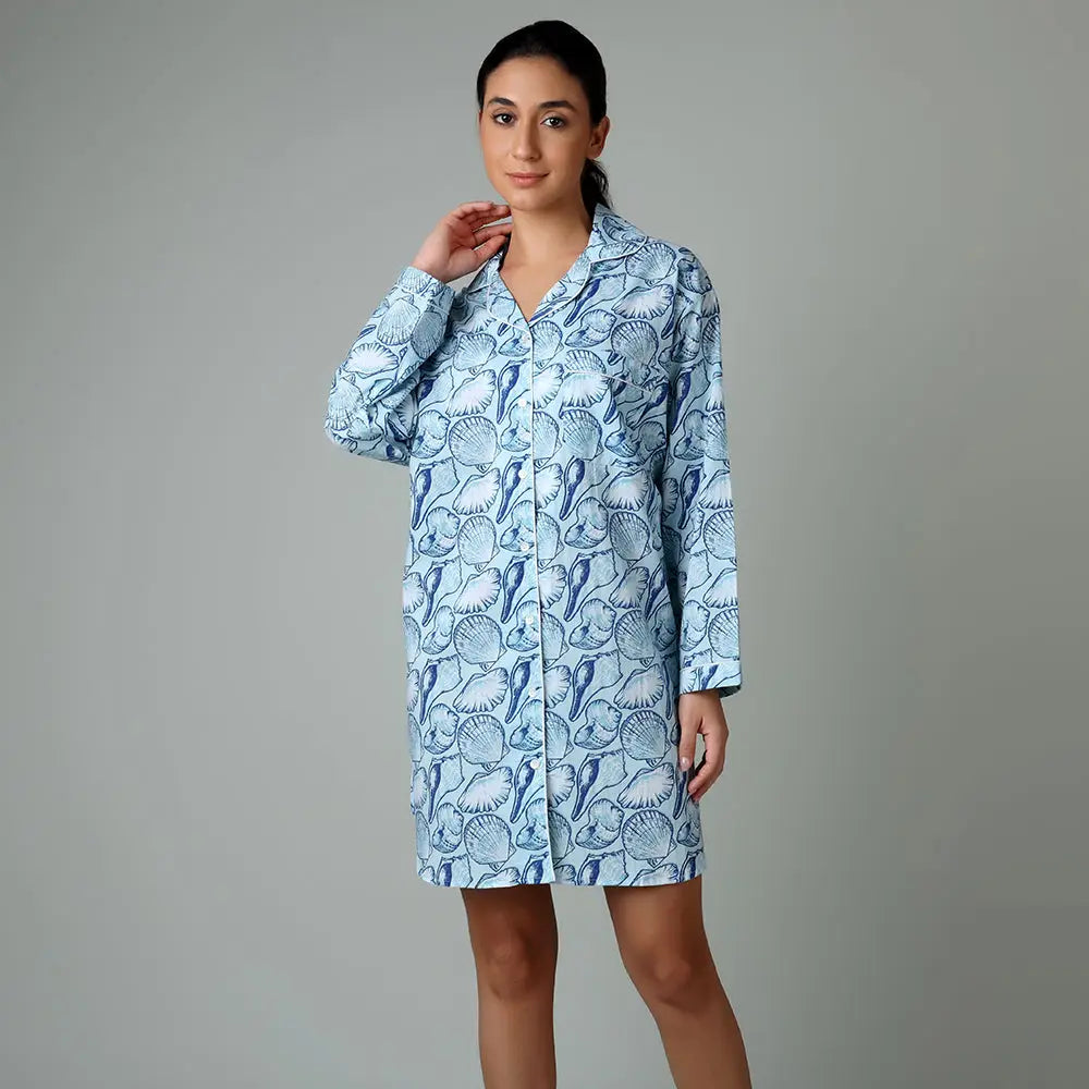 Shells on the Beach Nightshirt