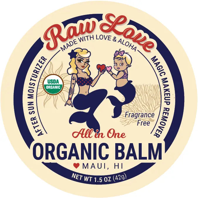 Organic Multi Use Balm Body Oil Moisturizer & Makeup Remover