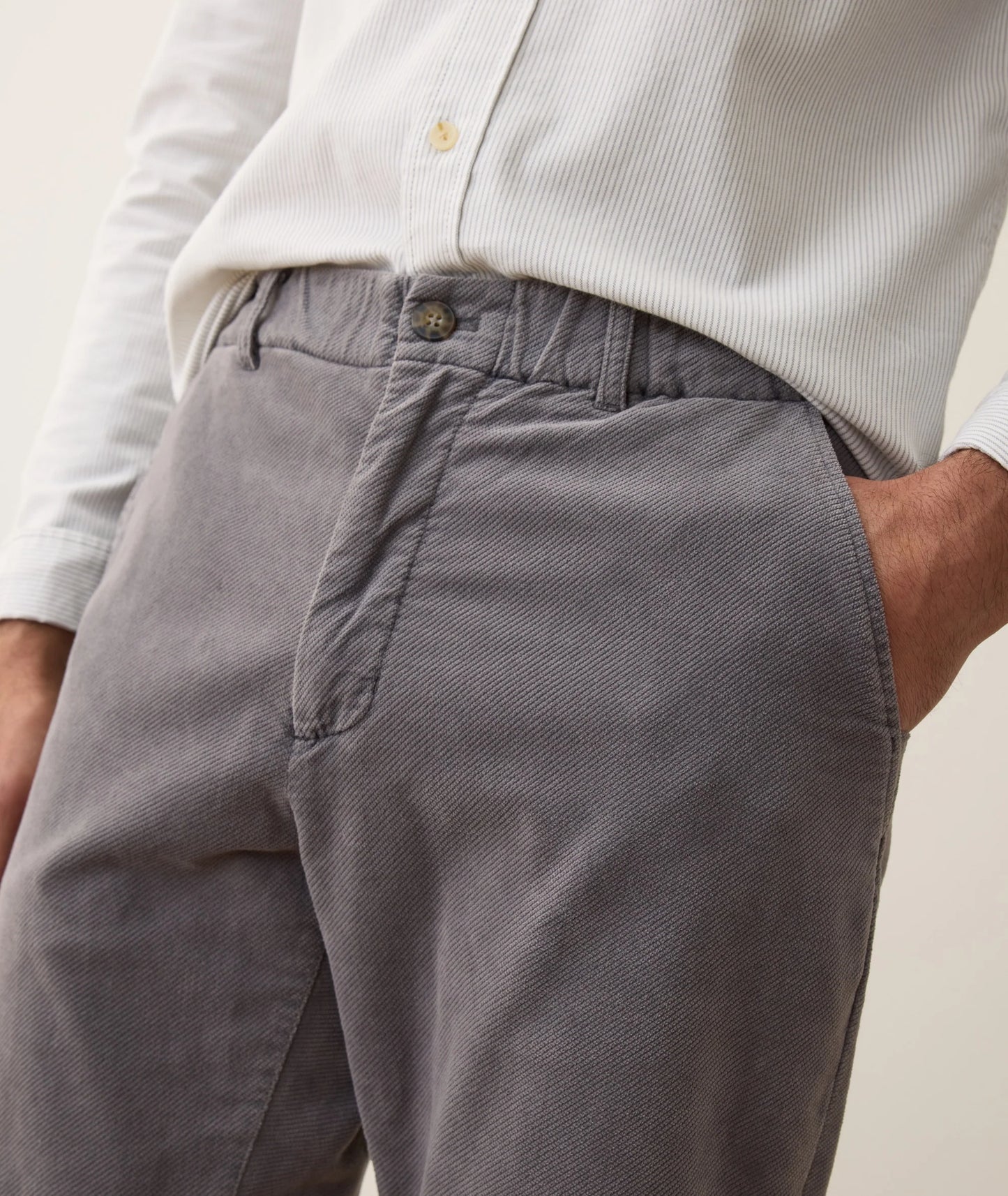 Saturday Houndstooth Slim Straight Chino