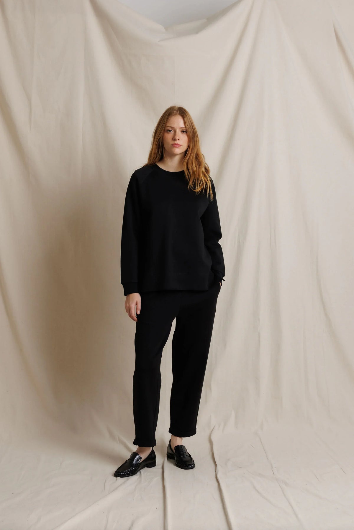 Sutton - Pureform Cuffed Pants With Pockets