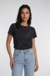 studded skull jane tee
