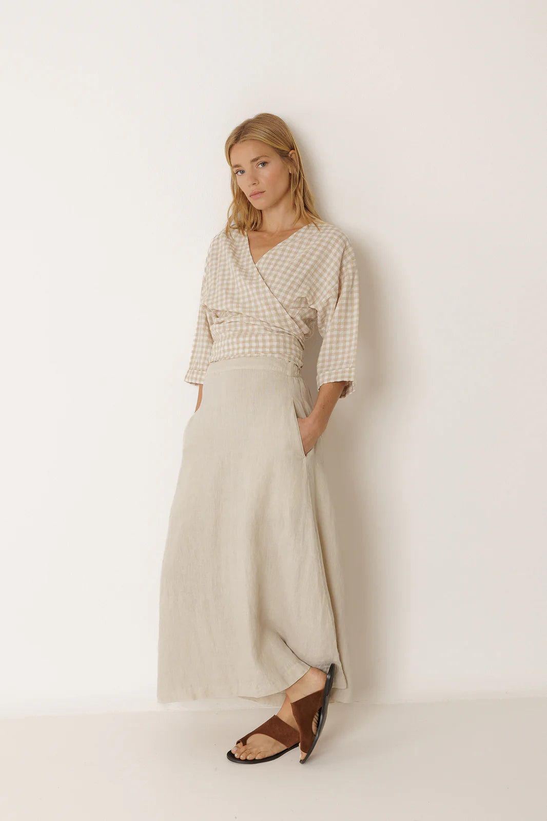 Multiposition-Tie Crop Shirt