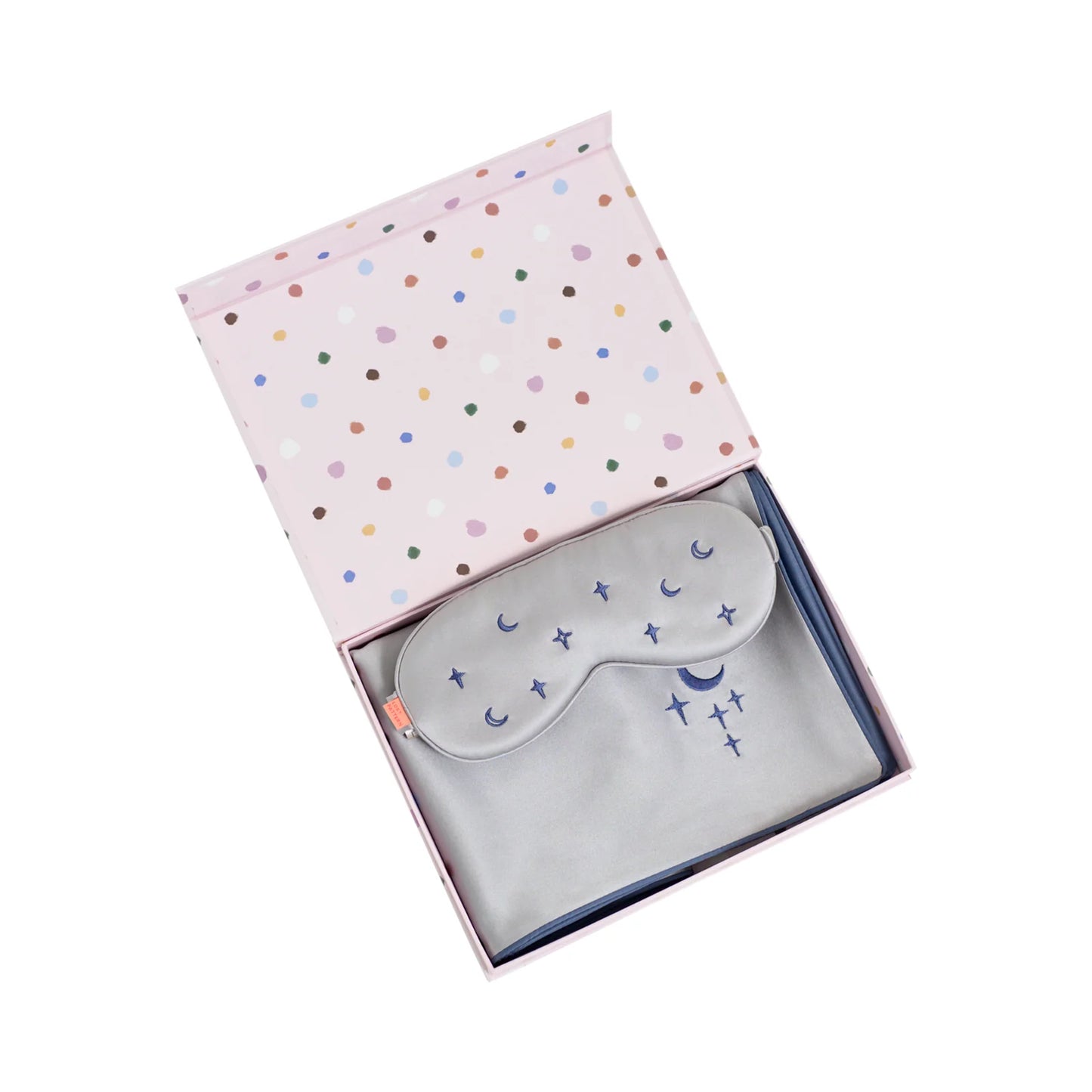 Moonlit Stars 2 Piece Set Pillowcase/Eye mask