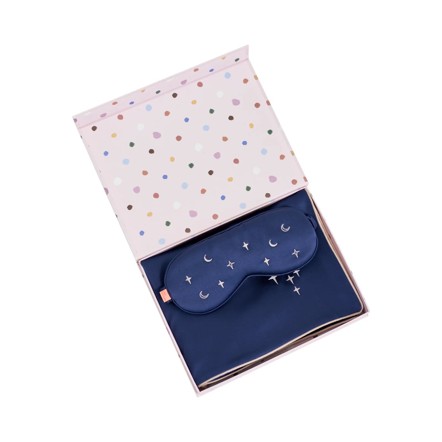 Moonlit Stars 2 Piece Set Pillowcase/Eye mask