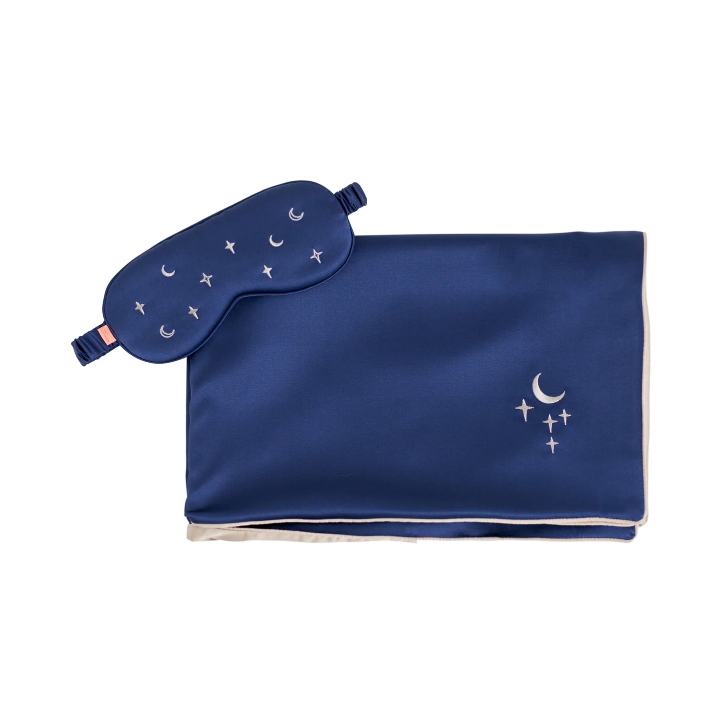 Moonlit Stars 2 Piece Set Pillowcase/Eye mask