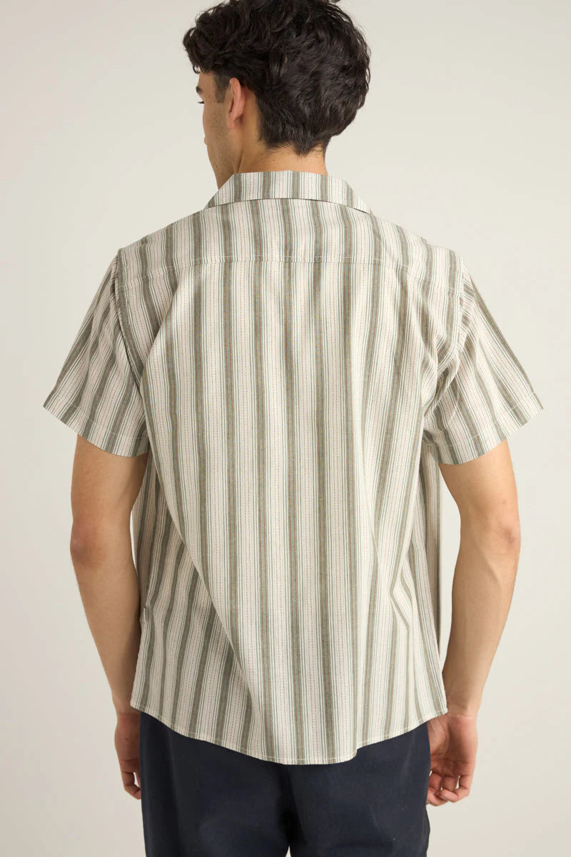 vacation stripe ss shirt