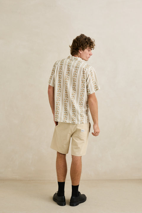paisley stripe ss shirt