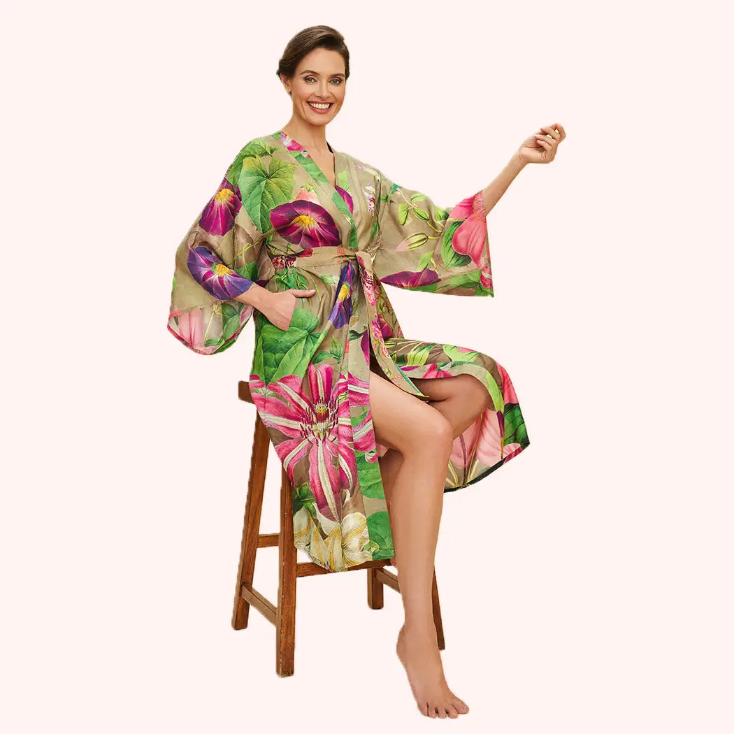 Oversized Botanicals Kimono