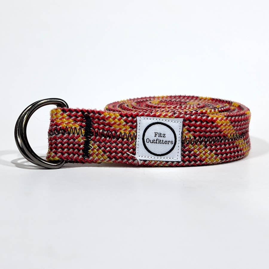 Belt made from retired climbing rope