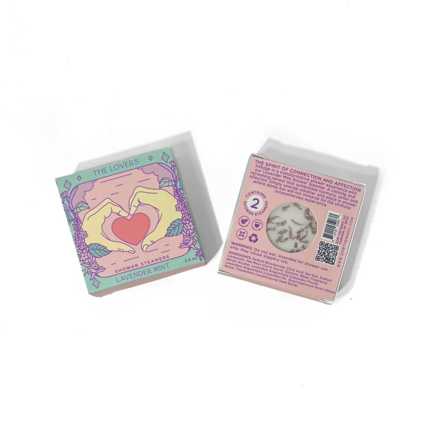 The Lovers Shower Steamer Set