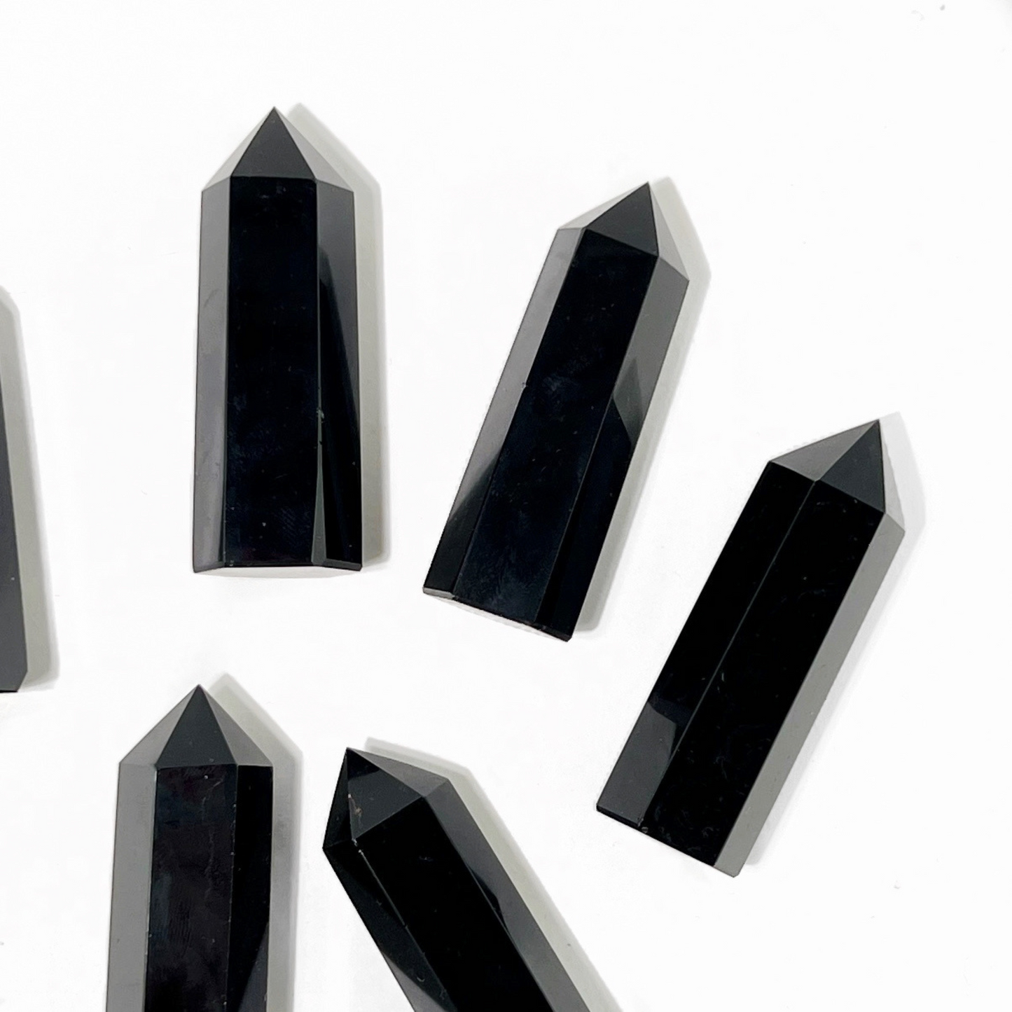 Obsidian Crystal Point