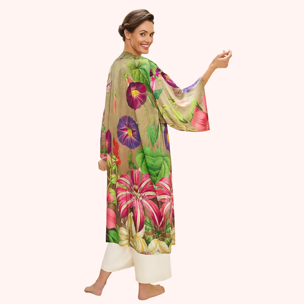 Oversized Botanicals Kimono